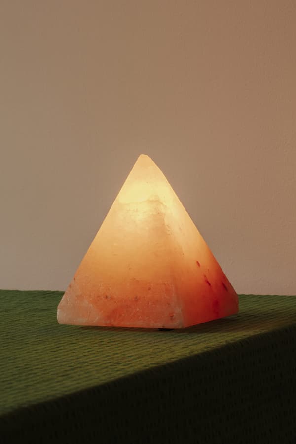 Saltlampe - pyramide