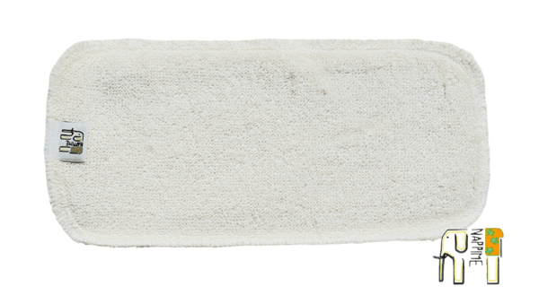 NappiMe S 500 absorberende bambusbind, 13 x 25 cm, til bleer