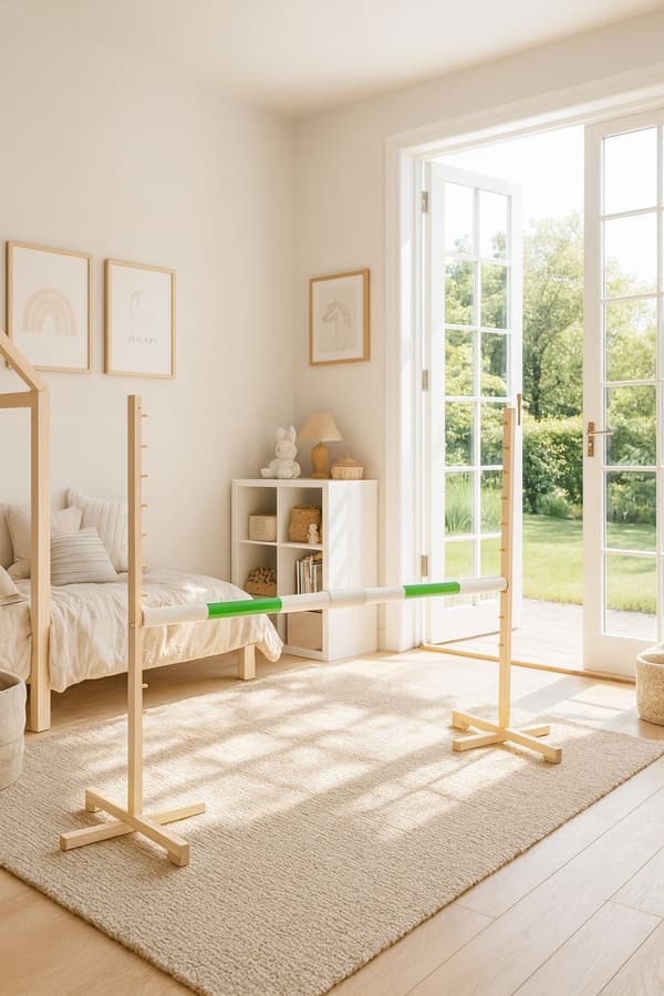 Hoppbom för hobbyhäst - Grön - 160 cm