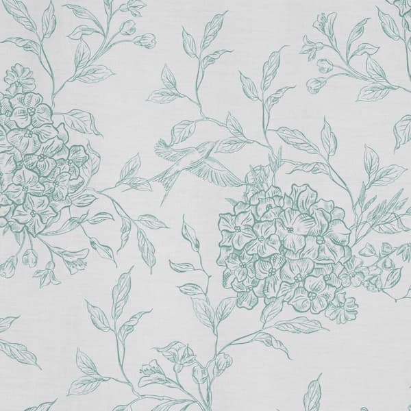 Bäddset SPRING/85 hortensia mint 160x200 cm satin