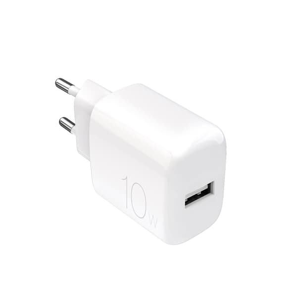 PROLITE 10W USB-A Vægoplader - Hvid