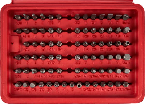 Torx-bits/bitsats 100 delar KD10264