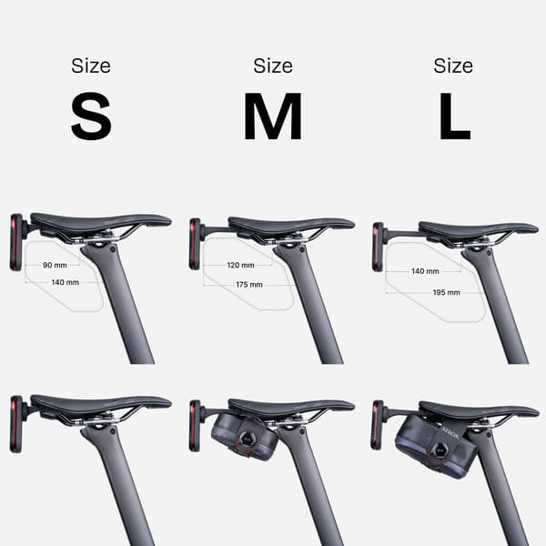 Prologo Saddle Kamera Mount - GoPro (Størrelse S)