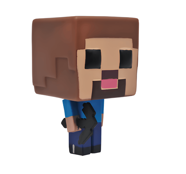 Minecraft Steve 10 cm Samlarlåda 15x12x10