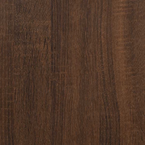 vidaXL sofabord brunt egetræ 90x44,5x45 cm