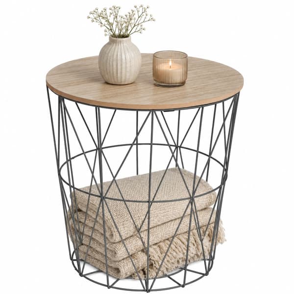 Kumi soffbord svart 40 cm