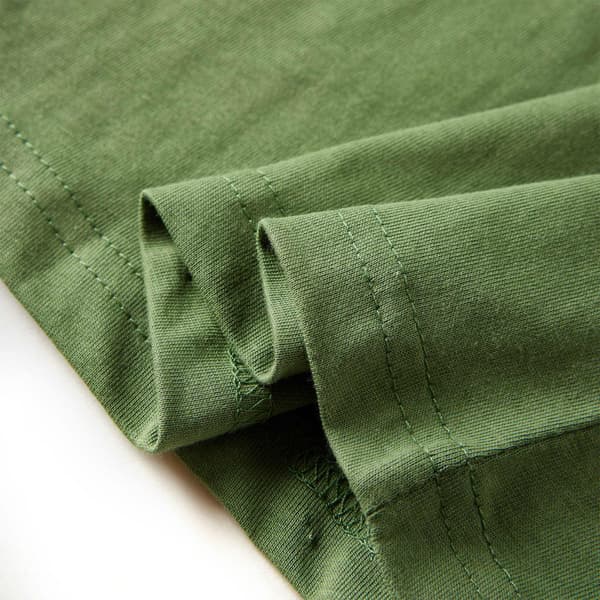 Barn långärmad t-shirt, khaki, 128
