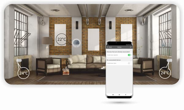 Zigbee Tuya -jäähdyttimen pää