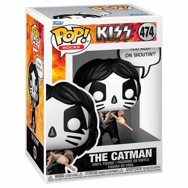 Funko POP Kiss 474 Katte-Mand samlarfigur