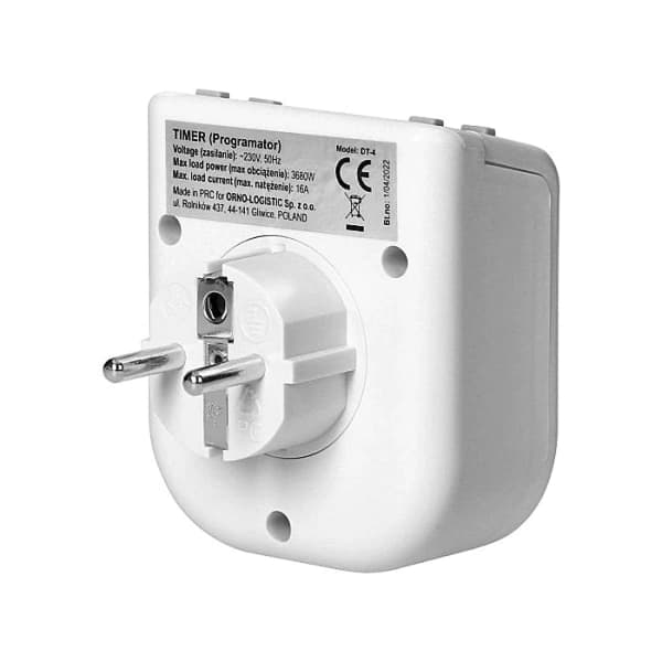 Elektronisk timer LCD-display PÅ/AV-TIMER