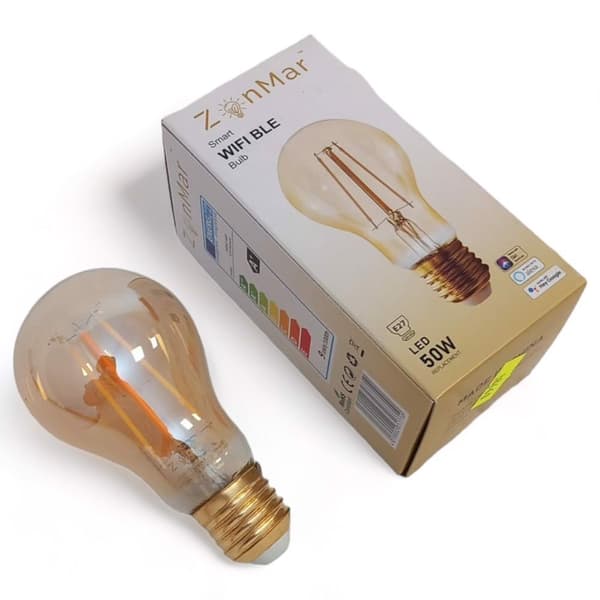Smart E27 LED A19 5W ZonMar Retro Pære