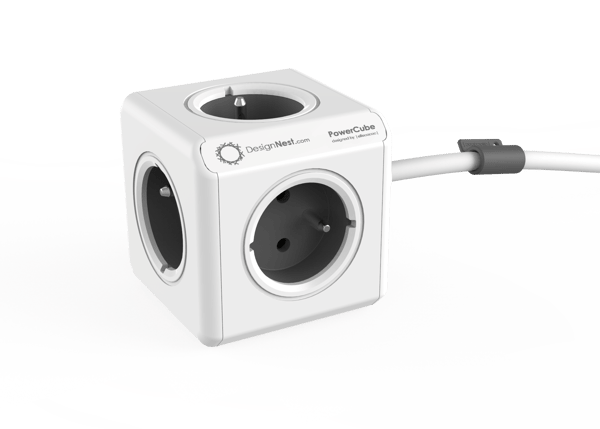 PowerCube Extended 1,5 m gråstik