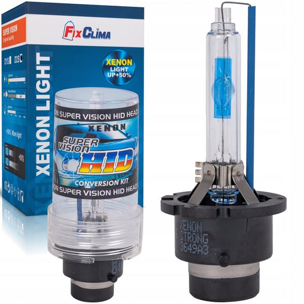 XENON D2S BRÆNDER XENON HID PÆRE +50% LYS GODKENDELSE