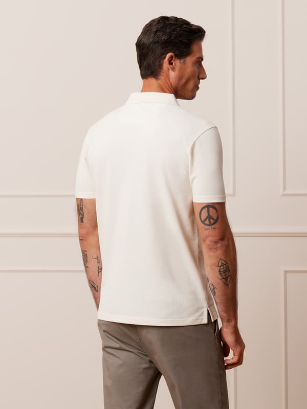 BEIGE POLO BÆR XXL