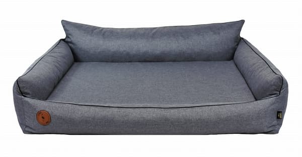 Rocky ortopedisk grå utomhushundbädd M - 83 cm x 73 cm