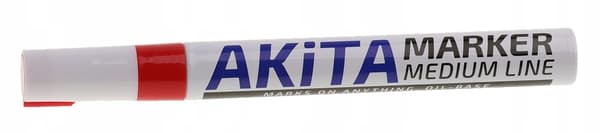 AKiTA rød malingstusch