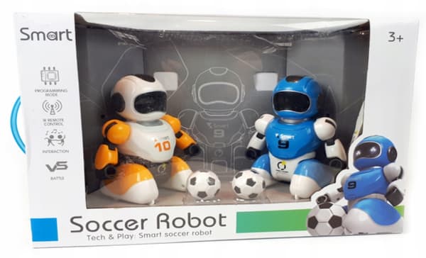 FODBOLDROBOT X 2 36 X 24 X 19 CM 6287