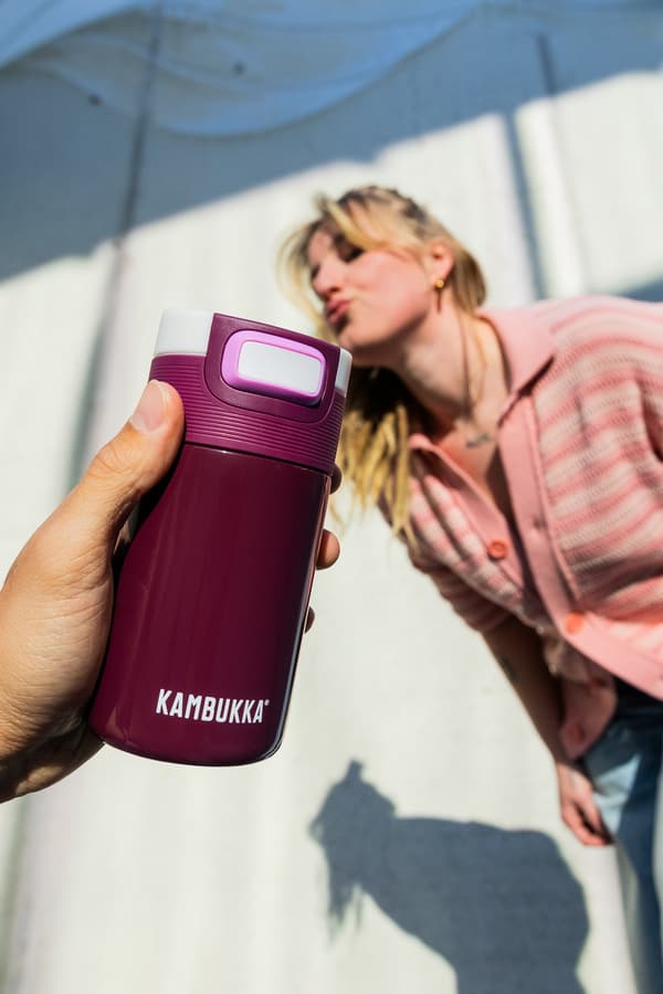 Kambukka Etna Thermal Mug 300ml Cherry Lacquer