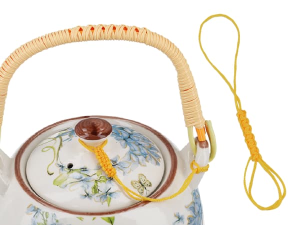 Keramisk elkedel med infuser