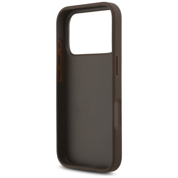 Guess 4G Stort Logo Etui til iPhone 17 Pro Brun