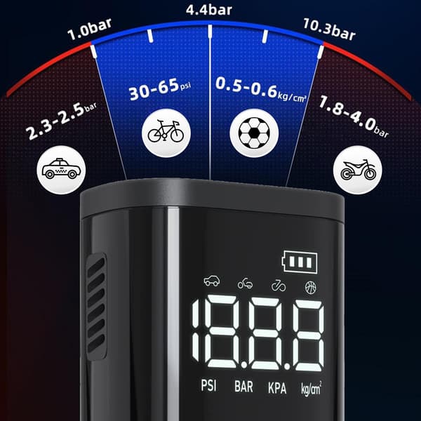 Heckermann 8005 Trådlös Cykelpump