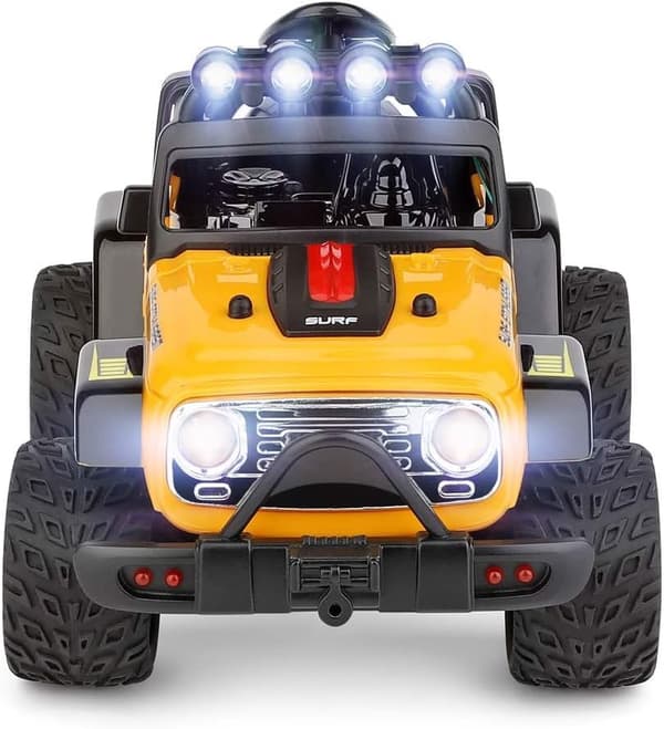 Fjernstyret SUV Offroad-bil Gul