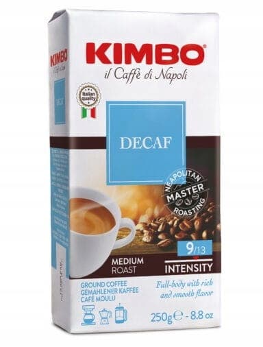 Koffeinfri malet kaffe 250g - Kimbo
