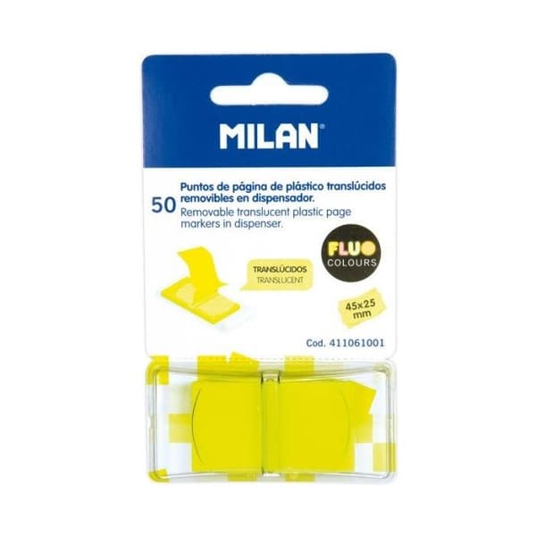 Fluoregule indeksfaner 50 stk. MILAN