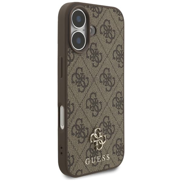 Guess 4G Small Classic Logo MagSafe-etui til iPhone 17 Brun