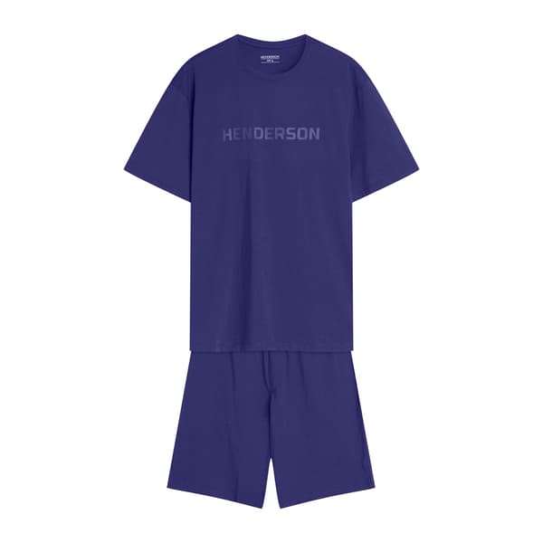 Olive Henderson herrpyjamas | Blå XXL