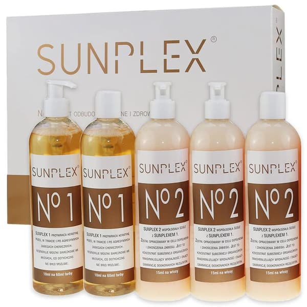 Sunplex hårregenererande behandling under behandlingar 5x500ml
