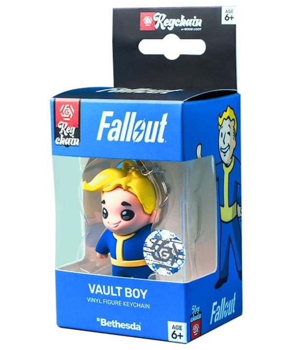 3D Vault Boy-nøglering fra Fallout-serien