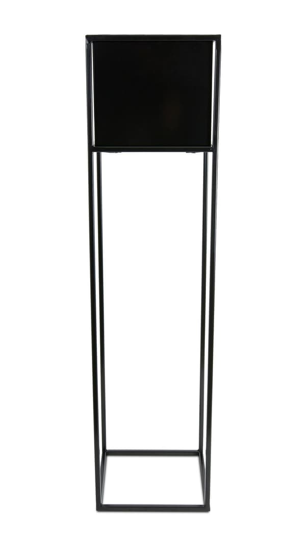 Moderne sort blomsterstander 90 cm