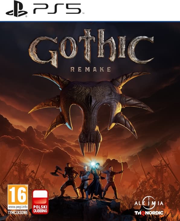 PS5 Gothic Remake (Blu-ray-levy)