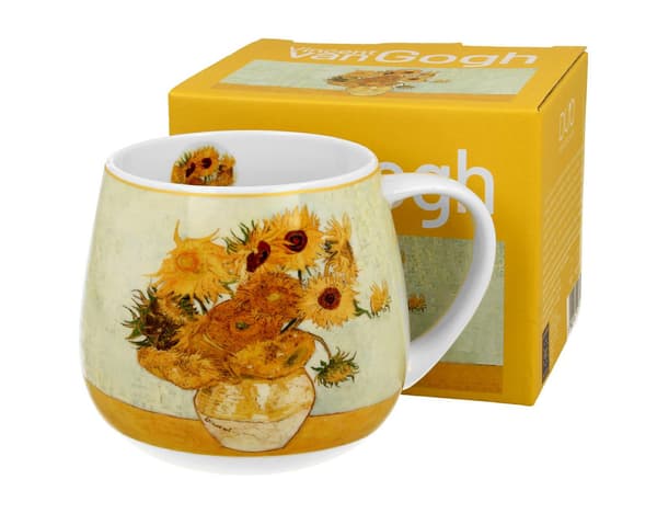 Van Gogh porslinsmugg med fat