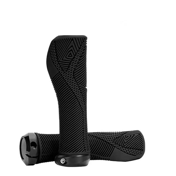 Greb, ergonomiske, profilerede styrgreb, Enlee 146 mm sort