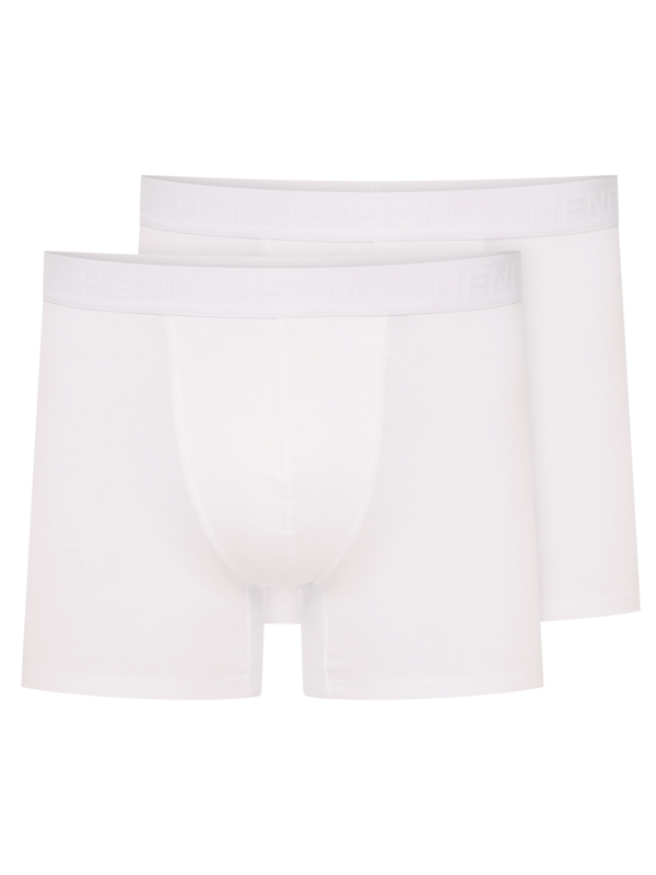 Henderson Move Boxershorts (Långa Ben) 2-pack | Vit M