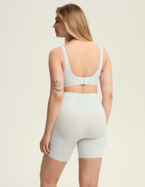 Elegante Esotiq Shorts | Lyseblå S