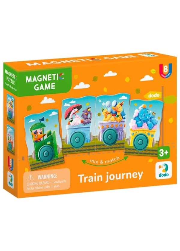 Magnetiskt spel Tågresa