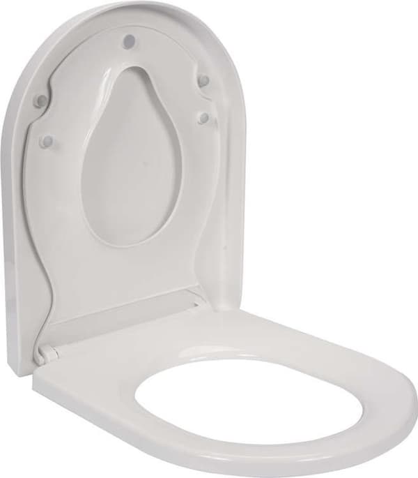 WC-istuin 2-in-1 PP-D hidas sulkeutuva 75472 aalto