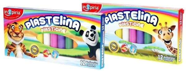 Plastilina 12 färger