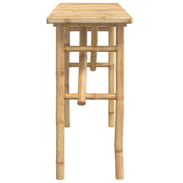 vidaXL Konsolbord 115x39x75 cm bambu