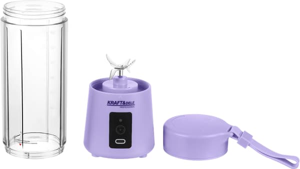 USB-C batterimixer 400ml / 2x3000mAh KD4175