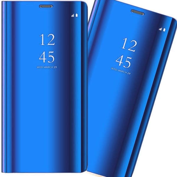 Samsung Galaxy A72 5G Clear View-cover, blå