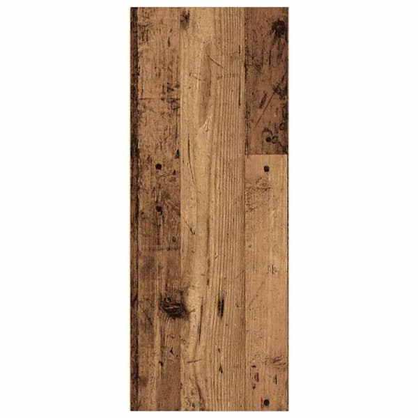 vidaXL bogreol, antik træ, 40x30x77 cm