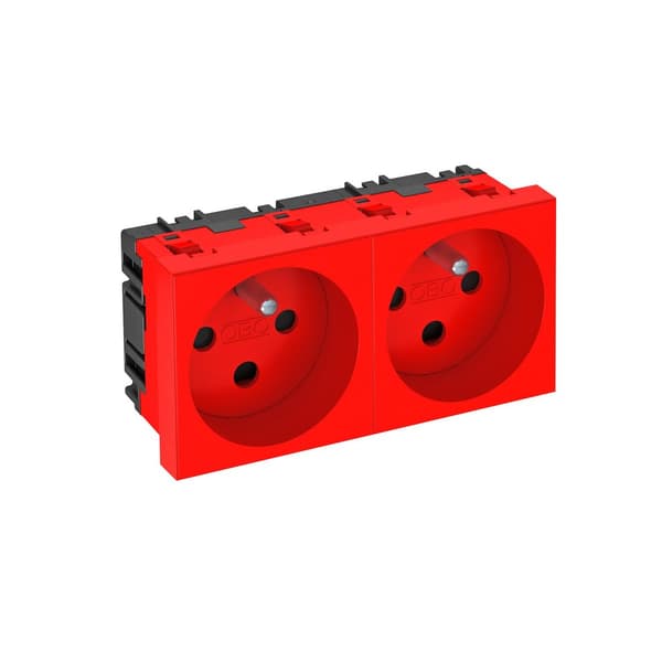 Dubbelmuff 0°, NF, kodad typ STD-F0K SRO2