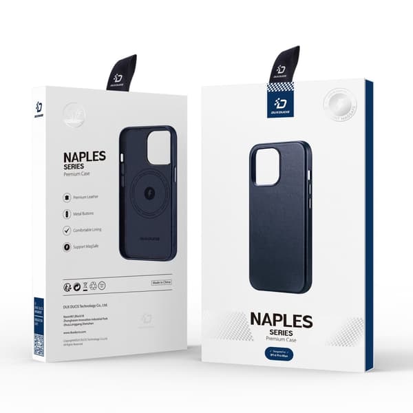 iPhone 14 Pro Max-skal, Dux Ducis Max Naples, Blå