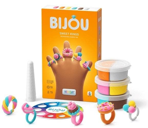 Hei Clay Bijou - Makeat sormukset