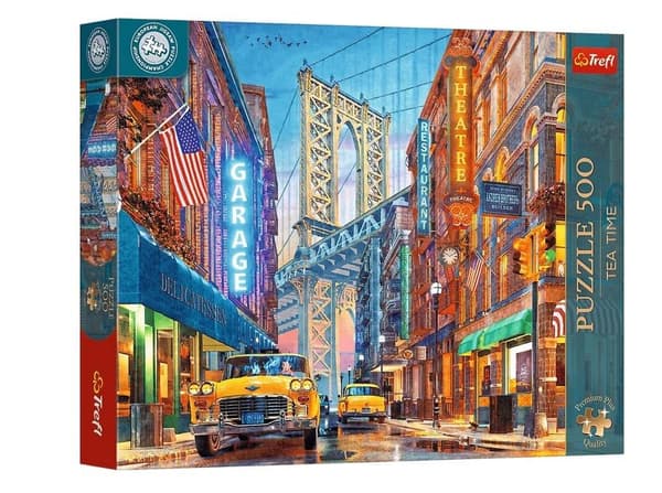 500 Tea Time Puzzle: Manhattan View TREFL