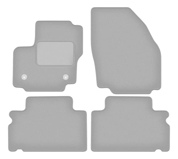 Grå bilmattor till: Ford Galaxy MK2 minivan (2012-2015)